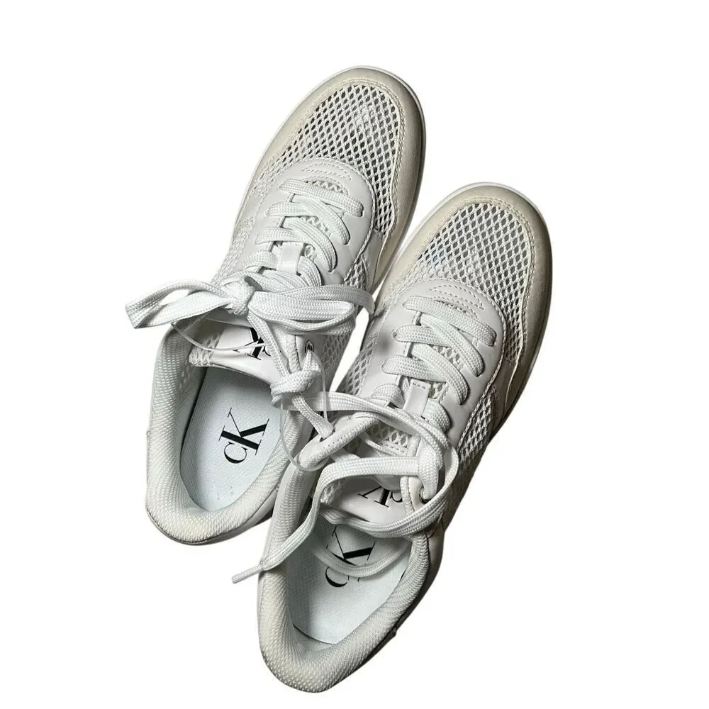Calvin Klein | Heyra Logo Lace-Up Sneakers